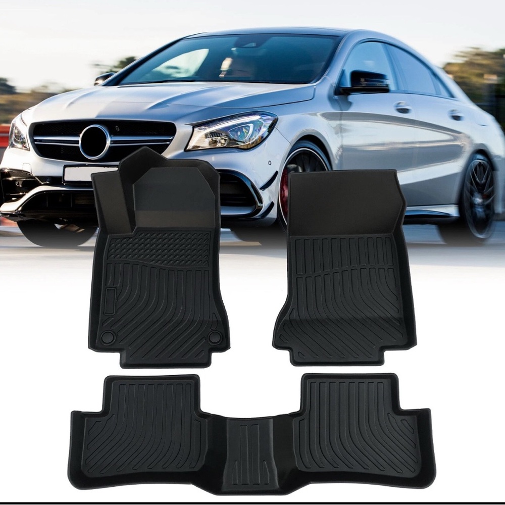 2014-2019 Mercedes Benz CLA 250 laser fit Rubber Floor Mats